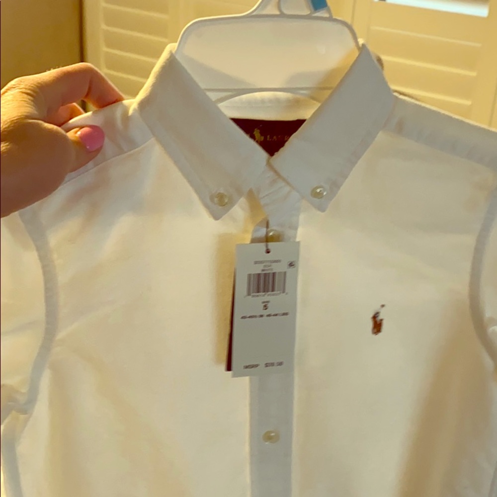 NWT Ralph Lauren boys button down shirt
